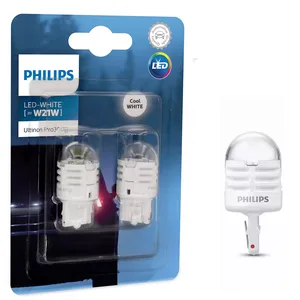 זוג מנורות לד ללא בסיס צבע לבן מגע אחד מבית PHILIPS