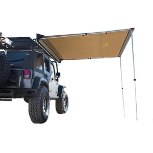 סוכך צד לג'יפ ולקראוון כולל מסילה 300x250 ס"מ מבית RedRock