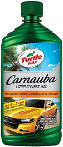 ווקס קרנאובה Carnauba Liquid Car Wax 500ml מבית Turtle