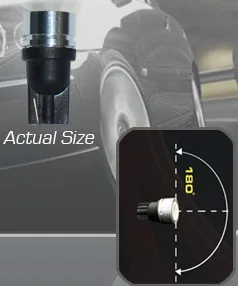 זוג פנסים קדמיים לד לבן Bullet T-10 מבית EVO