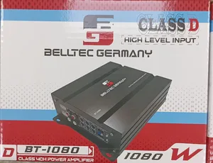 מגבר לרכב BT-1080 Belltec Germany