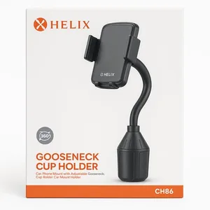Helix CH86 – מעמד גוסנק אוניברסלי למחזיק כוס ברכב