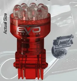 פנסים אחוריים תאורה לבנה גודל 3157 מבית EVO