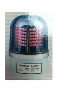 פנס מהבהב מגנטי לד עם צופר לגג הרכב LTD-1105J
