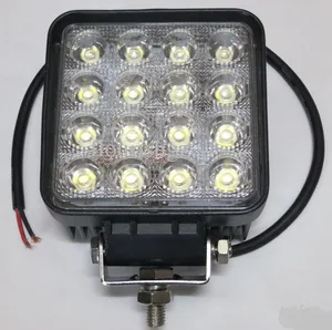 פנסי ערפל/עבודה 4" 16 לדים 48W מרובע