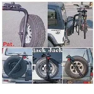 מנשא אופניים לגלגל האחורי מתאים לג`יפים